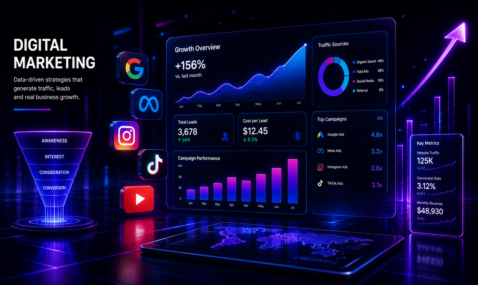 Digital Growth & Marketing Strategy